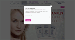 Desktop Screenshot of drcopelandskincare.com